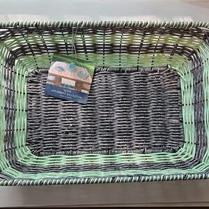 🆕️ Nautica Green and Gray Accent Basket